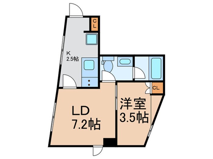 Fullea上落合の物件間取画像