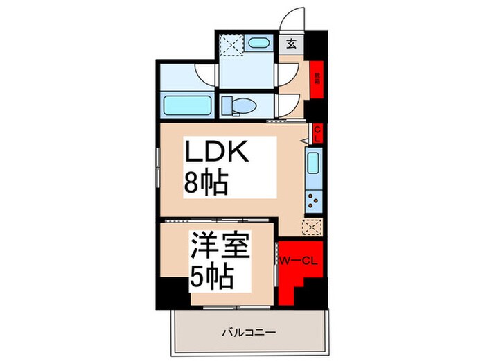 S-RESIDENCE押上epureの物件間取画像