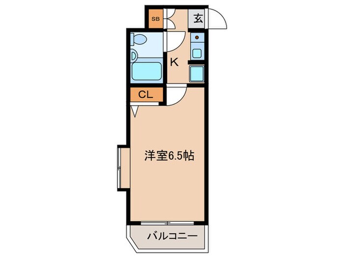 コスモ南蒲田の物件間取画像