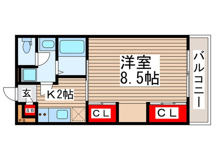 リブリ・サンフラワー１４の物件間取画像