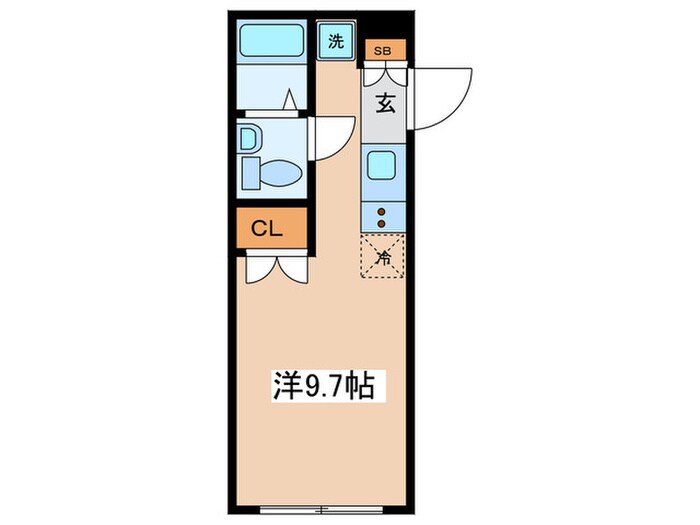 ﾚﾋﾟｭｱ池袋本町ﾚｼﾞﾃﾞﾝｽＷＥＳＴの物件間取画像