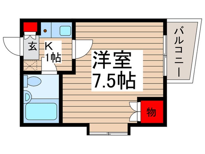 山京マンションの物件間取画像