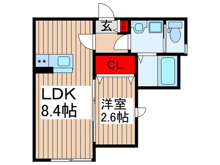 仮)ＫＬＥＩＳ西大宮の物件間取画像