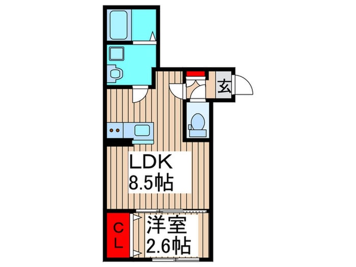 仮)ＫＬＥＩＳ西大宮の物件間取画像