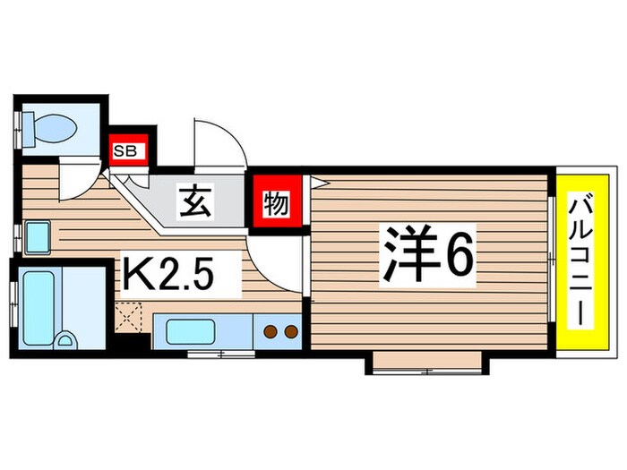 クラビクラ鎌倉の物件間取画像