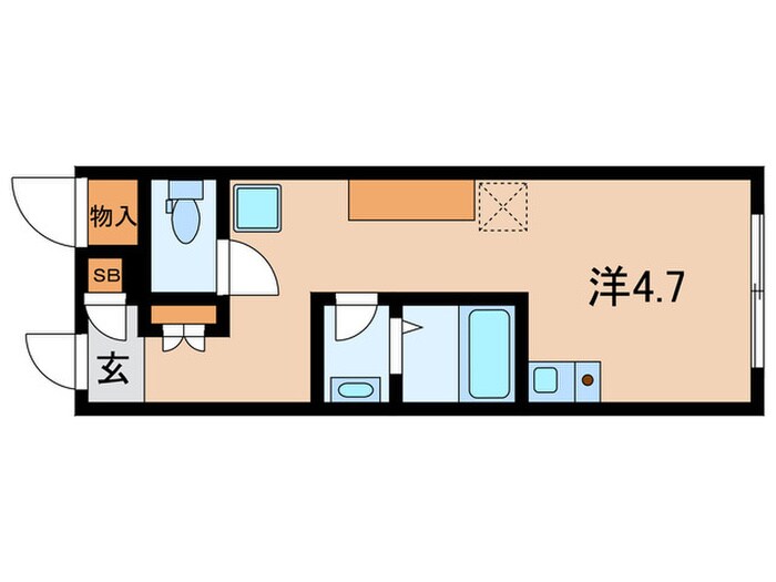 クリスクロス目黒の物件間取画像