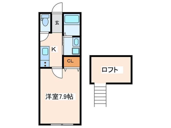 カーム一宮の物件間取画像