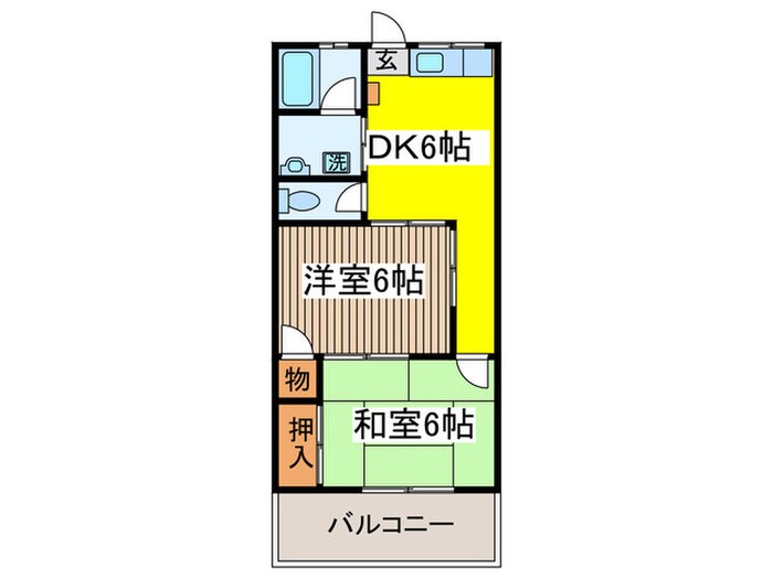 物件間取画像