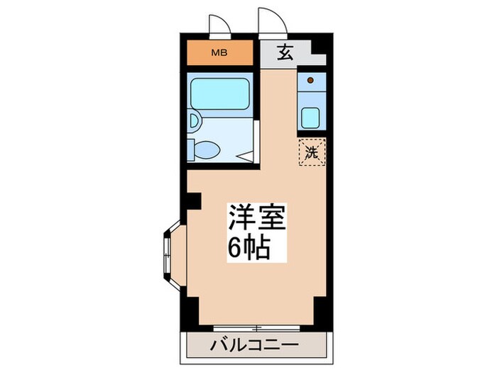 ルミネ東中神の物件間取画像