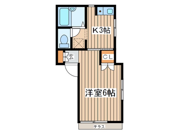 カ－サ湘南の物件間取画像