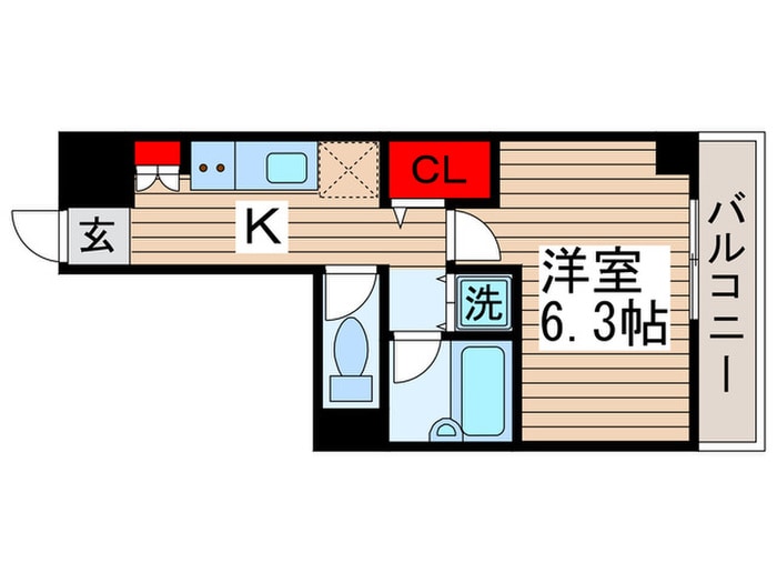 エマーレ行徳の物件間取画像