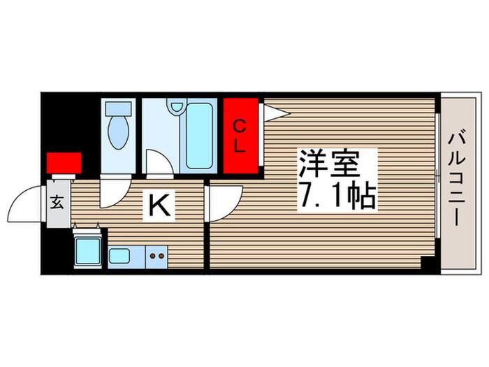 エマーレ行徳の物件間取画像