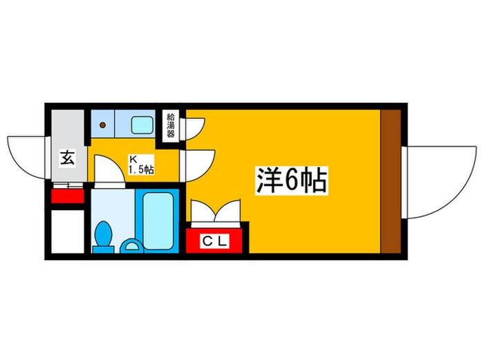 ダイニチ館Ｆ31番館の物件間取画像