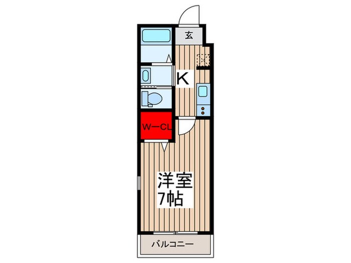 カーサシリウスの物件間取画像