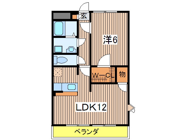 アム－ル憩の物件間取画像