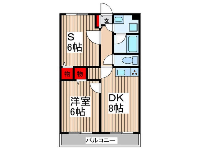 グランシャリオの物件間取画像