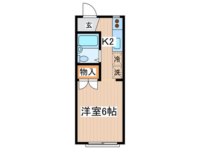 サンローズの物件間取画像