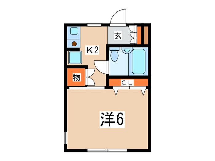 物件間取画像