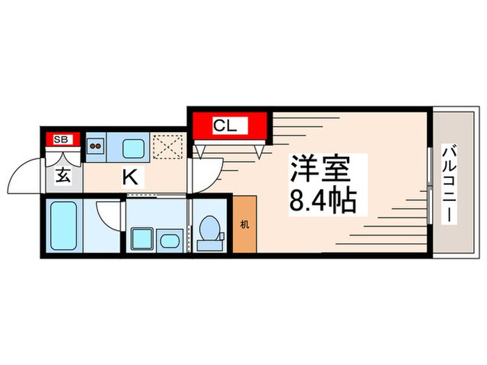 ジェイステージ西葛西の物件間取画像