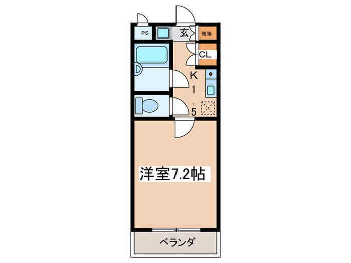 ハイヴィラ東海の物件間取画像