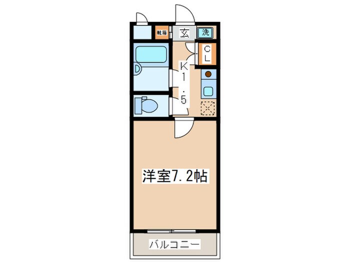 ハイヴィラ東海の物件間取画像