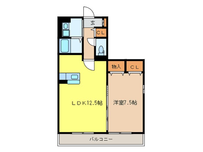 コンフォ－ル瑞江Ⅲの物件間取画像
