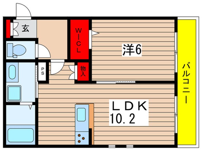 シルクレジデンスの物件間取画像