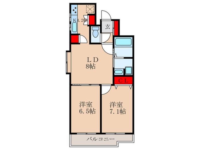 ルアルト中野本町の物件間取画像