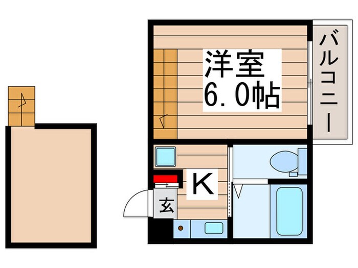 ダルーチャ北初富の物件間取画像