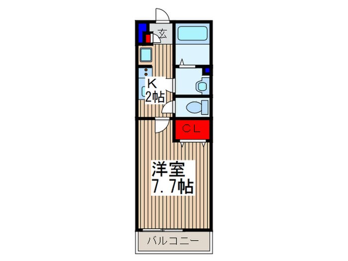 リブリ・錦町の物件間取画像