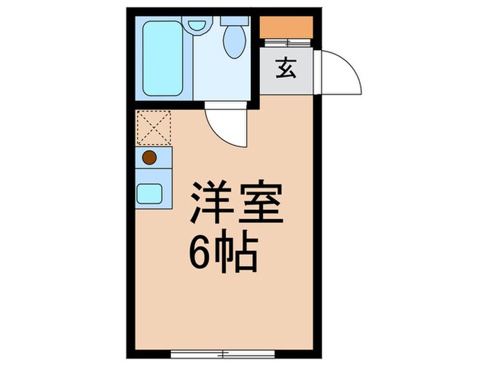 ｱｽﾊﾟ上板橋の物件間取画像