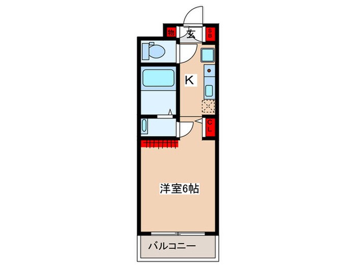 ロイヤルコート武蔵境の物件間取画像