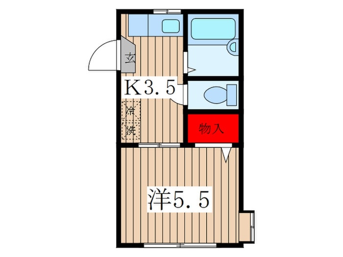 ピュア滝野川の物件間取画像