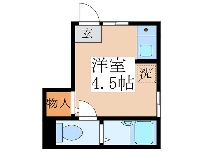 コンフォートテラス三鷹の物件間取画像