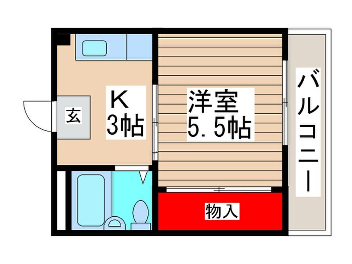物件間取画像
