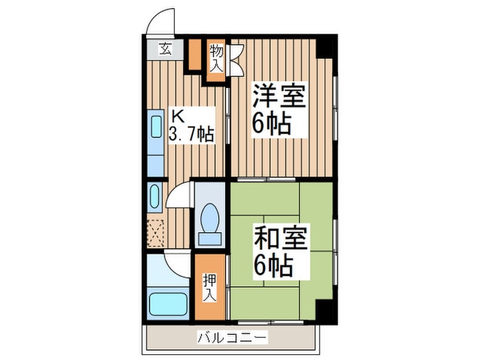 ＦＯＲＵＭ.88の物件間取画像