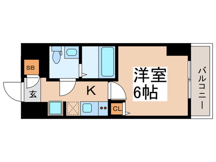 GENOVIA青砥skygarden(1412)の物件間取画像