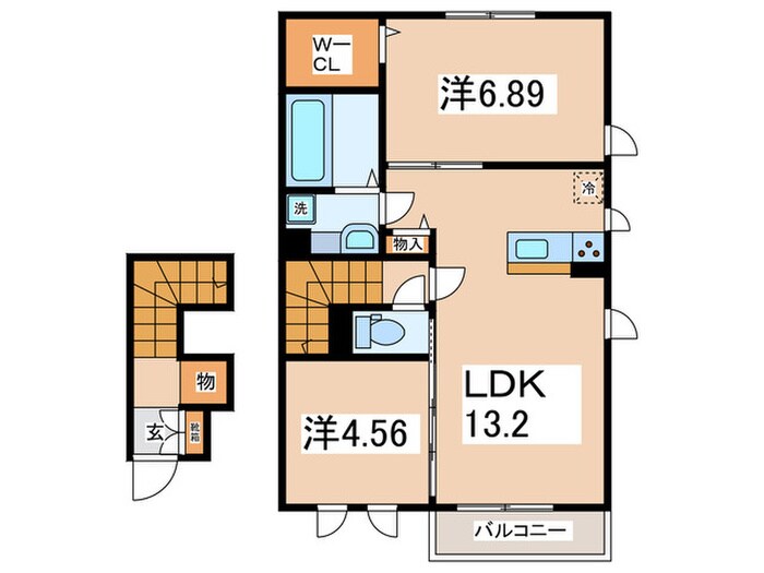 物件間取画像