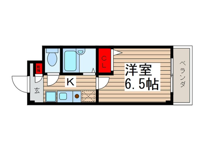 エスポワールの物件間取画像