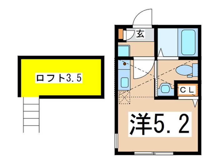 ベネデッタ横浜の物件間取画像