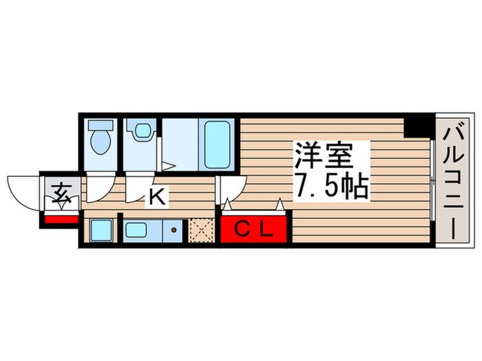 カレッジスクエア柏の物件間取画像