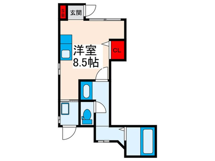 物件間取画像