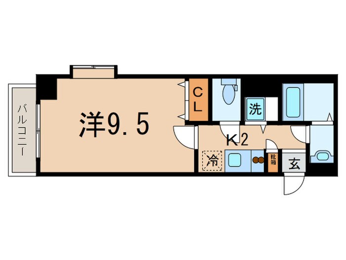 グランドガ－ラ西麻布（６１７）の物件間取画像