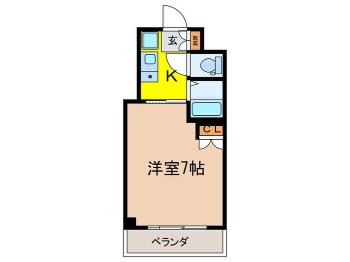 リバティヒルの物件間取画像