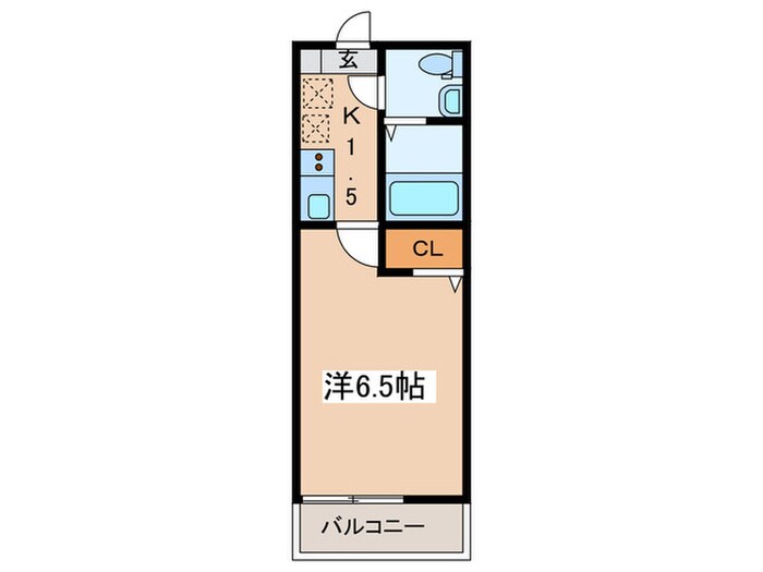アザーレ・ソラ淵野辺の物件間取画像