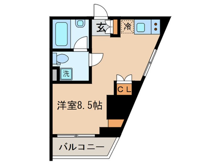 コンフォリア文京春日の物件間取画像