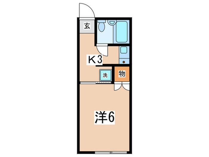 ハイツE＆Iの物件間取画像