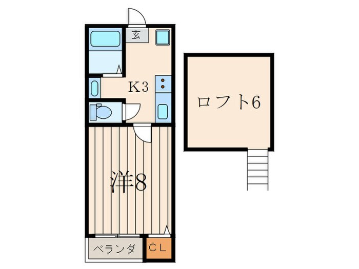 グリ－ンフォレストの物件間取画像