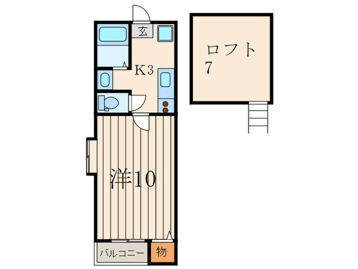 グリ－ンフォレストの物件間取画像