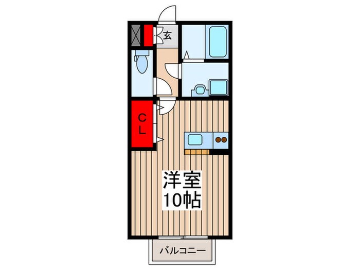 エクセルコ－トの物件間取画像